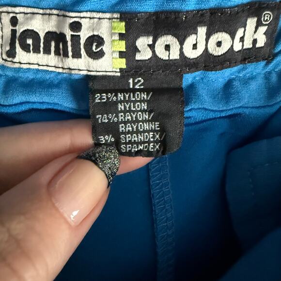 Jamie‎ Sadock Blue Golf Mini Skirt Size 12 - Picture 9 of 9